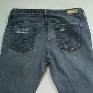 AG Adriano Goldschmied Stilt patches jeans sz. 27